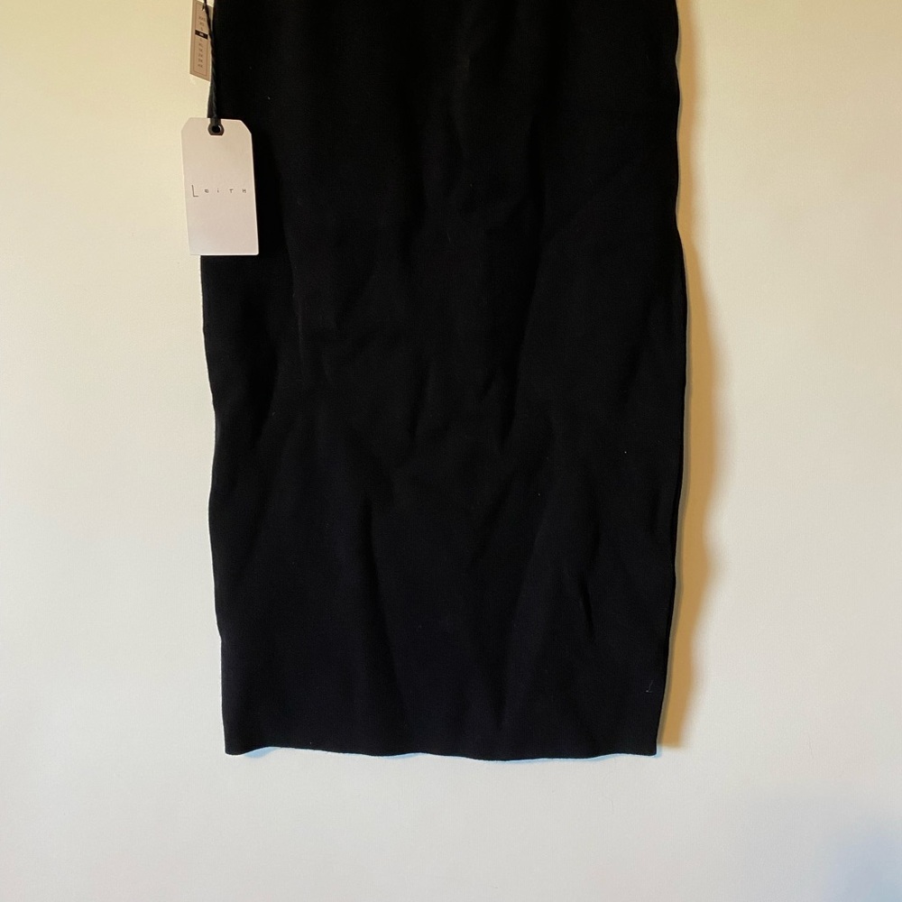 Leith Black Pencil Skirt